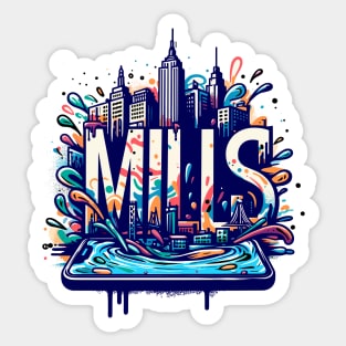 Urban Fusion: Millenials Sticker